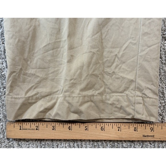 Vtg Polo Ralph Lauren Preston Pant Men's 40x32 Tan Khaki Preppy Chino - Picture 8 of 8